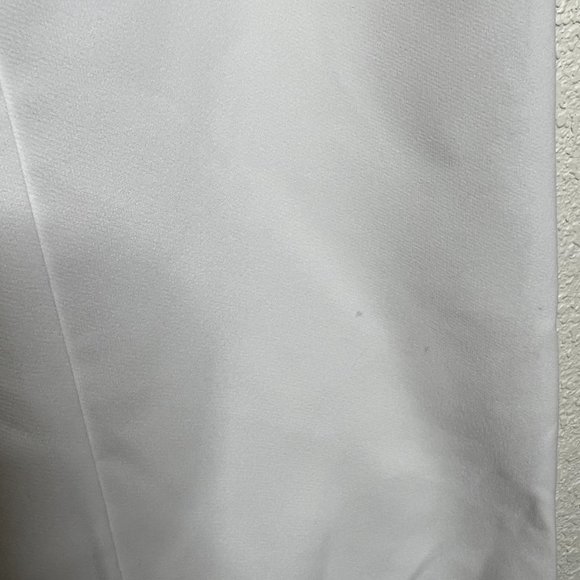 INC International Concepts Size 6 Skinny Leg Flare Ankle Mid Rise White Pants - Picture 15 of 15